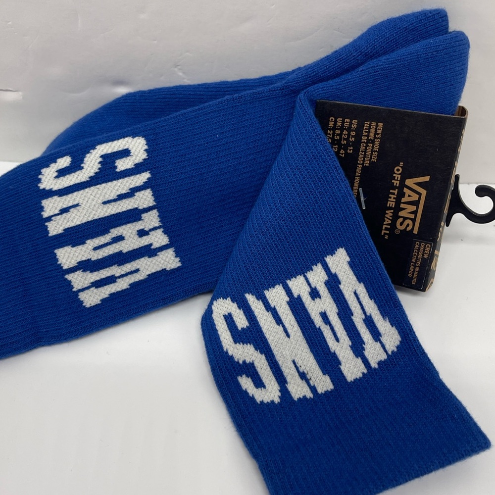 VANS "Off The Wall" Crew socks 
New with the tag authentic Vans socks (1 pair) - Picture 10 of 16